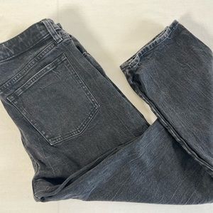 Abercrombie & Fitch The Mom High Rise Curve Love Women’s Size 30 Black Jeans